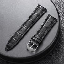 12/14/16/18/20/22/24mm Universal Faux Leather Wrist Watch Band Brown Black Soft Casual Replacement Watch Strap for Men and Women 12mm juoda