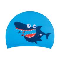 Aqua-Sport Czepek Junior Polyester Printed Shark Blue As8630