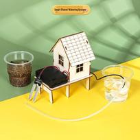 Smart Flower Watering System: Humidity-Sensing, Water-Saving, Student Science Kit