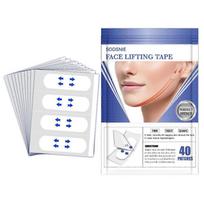 40pcs Invisible Face Lifter Tape Instant Face Lift Tape V Thin Face Stickers`