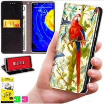 Etui Typu Portfel Do Xiaomi 15T - Pokrowiec Bluemoon Nadruk + Szkło 9H