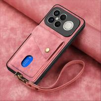 Wrist Strap Card Slot Wallet Phone Case For POCO F8 Ultra F8Pro Leather Wallet Protective Back Cover For Redmi K90 Pro Max POCO F8 Ultra
