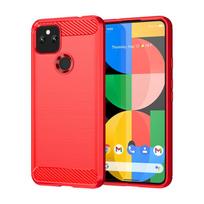 For Google Pixel 5 Pixel 4 4a 4XL Cover Protective Carbon Fiber Case Capa For Google Pixel 5a 4a XL For Google Pixel 5