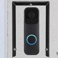 Ring Faceplate For Doorbell Metal Ring Doorbell Cover Plate Waterproof And Weatherproof Precise Anti Glare Ring Doorbell Cover CN