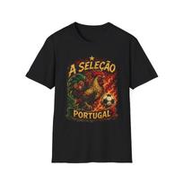 A Selecao Rooster Portugal T-Shirt | Soccer Football Portugal Crest XL
