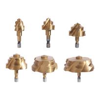 6Pcs Hexagon Shank PPR Lifting Drill Bit 20/25/32/40/50/63mm Wear-resisting Stepped Water Pipe Drill Bit High Precision Punching ruda