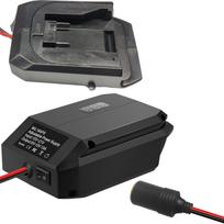 18V to 12V Power Adapter for Car Appliances Step Down Converter for DCB200 and For BL1815B; Lightweight and Portable