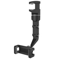 Espelho Retrovisor Do Carro Suporte Do Telefone, 360 ° Rotating Phone Mount, Suporte GPS Universal para Todos os Smartphones