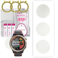 3x apgo Hidrogelio matinis ekrano apsauginis stiklas Amazfit Cheetah Pro, Hidrogelio plėvelė, Lankstus, Minkštas TPU su pozicionavimo sluoksniu, lengvas montavimas
