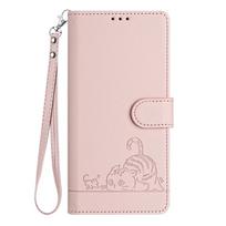 10 vii Dėklas Sony Xperia 10 VII Dėklas Odinė Piniginė Apsaugantis nuo vagysčių Šepetėlio Telefono Dėklas ant sFor Funda Sony 10 VII 10VII XQ-FE54 Dangtelis Sony Xperia 10 VII rožinė