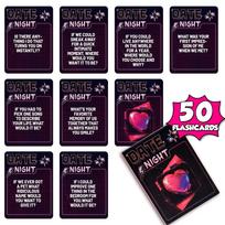Couples Card Game Deep Conversation Couple Questions Games 50-Sheet Romantic Relationship Deck Cards