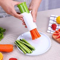 Kitchen Cucumber Divider Carrot Strawberry  Splitter Gadget Cutting Tool
