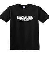 SOCIALISM Equal Sharing of Misery Tee Conservative Republican Tea T-Shirt M