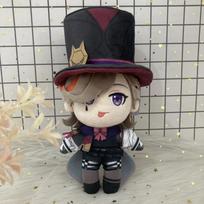 20cm Anime Genshin Impact Lyney Cosplay Plush Doll Toy Character Cute Soft Stuffed Pillow Christmas Halloween Gift 20cm