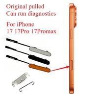 Originalus Kameros Valdymo Mygtuko Juostelės Kabelis iPhone 17 Pro Max Vidurinio Rėmo Šoninio Mygtuko Pakeitimui Remonto Dalys 17-Black