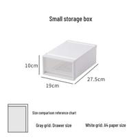 Desktop Stackable Drawer Storage Box for Office & Makeup Essentials