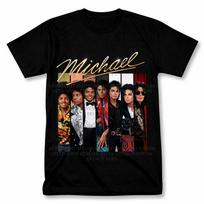 Limited Michael Jackson Evolution Graphic T Shirt Vintage Michael Movie Fan Tee XL