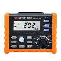 PEAKMETER MS5910 Kilpos varžos ir RCD testeris (CN versija)