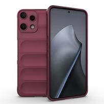 For Nothing Phone 3a Lite Case Silicone Liquid Shockproof Case Nothing Phone 3a Lite Cover TPU Bumper Rubber Protector Case Nothing Phone (3a) tamsiai violetine spalva