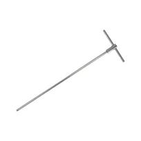 WURTH Ypač ilgas T formos rankenos šešiakampis raktas su rutuliniu galu 6mm x 500mm