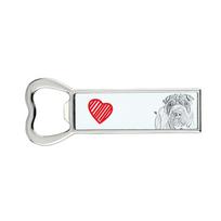 Shar Pei - Otwieracz Do Butelek Z Psem, Personalizowany Otwieracz Na Lodówkę, Wyjątkowy Upominek Dla Mężczyzny Marki Art-Dog