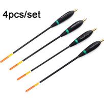 4pcs/lot Hot Durable Carp Paulownia Wood Weight Tail Bobber  Fishing Floats 8g-10g 24cm-26cm