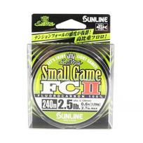 Sunline Fluorocarboninis valas Small Game FC II 240m 2.5lb 0.128mm (5330) gryna