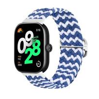 Nailoninis dirželis skirtas Xiaomi Mi Band 8 Pro Elastinis reguliuojamas pintas solo kilpa Keičiama apyrankė Correa Redmi laikrodžiui 4 dirželis Miband 8 pro