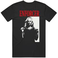 Sophie Cunningham Enforcer Scarface Parodija Kino Plakatas Gerbėjo Dovana Idėja Marškinėliai Unisex Marškinėliai L