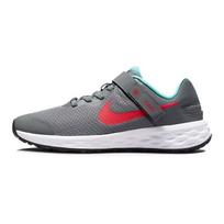 Nike Revolution 6 FlyEase Gs Smoke Grey Siren Red DD1113-006 EU 35.5