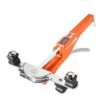 Tubing Bender Kit, 6 mm to 22 mm, Compact Ratcheting Tube Pipe Bender, Forward/Reverse Hand Bending Tool, with 7 Aluminium Alloy Dies, for Copper HVAC