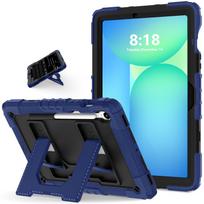 Stand Case for Samsung Tab S10 Lite S9 FE Tab A11 A9 Plus S9fe S10fe A9+ A11+ Tablet Case Heavy Duty Thick Shockproof Hard Cover Tab A9 8.7inch 2023