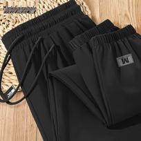 Mark Fairwhale Men's Ice Silk Cool-Feel Jogger Sweatpants M