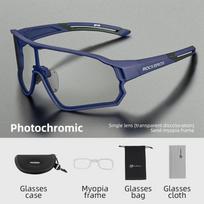 ROCKBROS Cycling Glasses Photochromic MTB Road Bike Glasses UV400 Protection Sunglasses Ultra-light Sport Safe Eyewear Equipment Photochromic