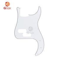 P-Bass Electric Bass Pickguard Faceplate (No Truss Rod Hole)
