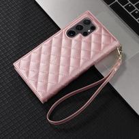 For For Samsung Galaxy S24 S23 S22 S21 Ultra Phone Case For Galaxy S20 FE 5G Diagonal Cross Small Fragrance Bag Phone Case Galaxy S20&Case & Strap