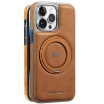 Magnetinis odinis dėklas su stoveliu telefono dėklas For Iphone 16 15 Plus 14 13 12 11 Pro Max telefono dėklas Apsauginis korpusas iPhone 14 Pro