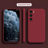 Liquid Silicone Soft Cases For Samsung Galaxy S25 S22 S23 S24 Plus S8 S9 S10 S20 S21 FE Fundas For Samsung Note 10 20 Plus Cover For Galaxy S24