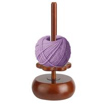 Yarn Holder Wooden Magnetic Yarn Storage Winder For Knitting Portable Hook Crocheting Supplies For Wife Adults Women Handcraft