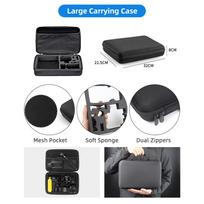 120-in-1 Action Camera Accessories Kit Sports Camera Accessories Set with Carrying Case Replacement for     12Celsius11Celsius10Celsius9 and Mo