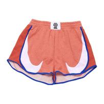 Nike Atmos Collaboration WMNS NSW Circa Series Color-Block Straight-Leg Casual Shorts Women Bottoms Pink Madder-Root-Brown DM6784-827 M