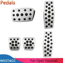 Automobilio pedalai Akseleratoriaus Dujų Stabdžio pedalo dangtelis Opel Mokka Astra J H GTC Insignia MK1, Vauxhall Astral MK6 Insignia AT
