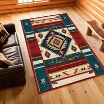 Bohemia Living Room Area Rug Bedroom Sofa Non Slip Carpet Bathroom Floor Mats Kitchen Entrance Doormat Home Decoration 40x60cm black