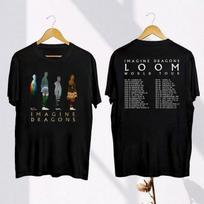 Graphic Imagine Dragons Loom Tour 2024 T-Shirt tWOSIDE SU617 Unisex T-Shirt XXXL