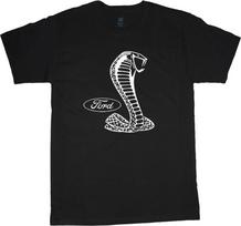 Ford Cobra t-shirt for men mustang cobra racing tee shirt men's tshirt black Unisex T-Shirt S