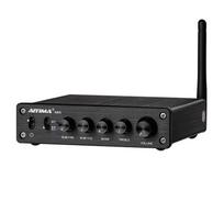 AIYIMA A03 TPA3116 Subwoofer QCC304X Bluetooth TPA3116D2 Channel Digital Audio Amplifier 100W Supports Volume 24V Power Adapter Amplifier, 5.2 HiFi, juoda