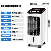 70W Humidifier Cooler Cooling Air Conditioner Timed Cooling Fan Humidifie Portable Air Conditioner Conditioning Fan 230x255x580mm