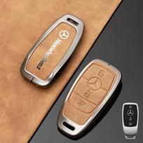 Naujas 2025 m. metalinis automobilio rakto dėklas, dangtelis, apvalkalas Mercedes Benz A C E S G klasės GLC CLE CLA GLB GLS W177 W205 W213 W222 X167 AMG priedams