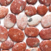 Bulk Red Jasper Cabochons, Polished Natural Jasper Stones, Mixed Shape Red Jasper Cabochon Lot for Jewelry Making, Loose Gemstones 100 Carats raudona