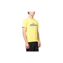 Stone Island Ss23 Solid Color Pique Effect Printed Short Sleeve T-Shirt Men Tops Yellow 78152NS90-V0030 XL